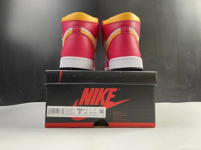 Fusion OGLight 555088-603 High 1 Air Jordan Red 0728